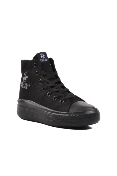 Beverly Hills Polo Club Siyah Kadın Spor Ayakkabı Sneaker - 3