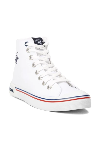 Beverly Hills Polo Club Beyaz Bilek Boy Kadın Spor Ayakkabı Sneaker - 3