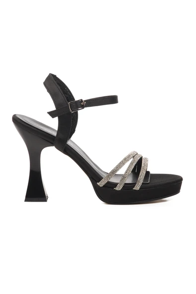 Aspor Siyah Kadın Abiye Ayakkabı