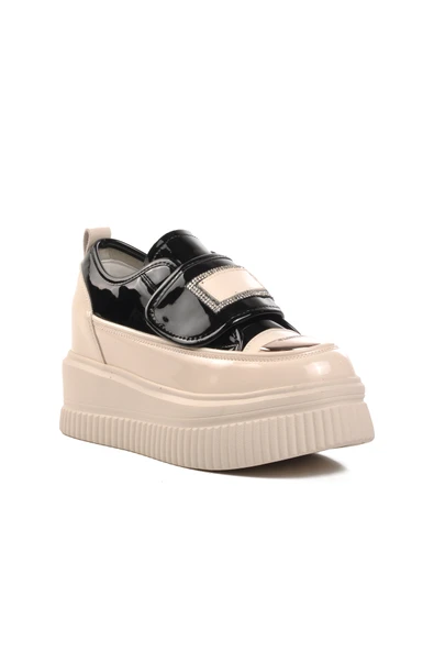 Guja Siyah Kadın Spor Ayakkabı Sneaker - Resim 3