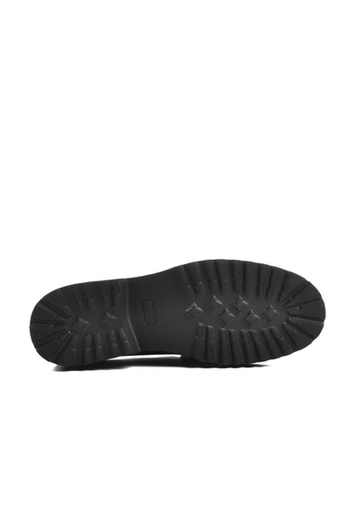 Aspor Siyah Açma Erkek Loafer Ayakkabı Premium - 5