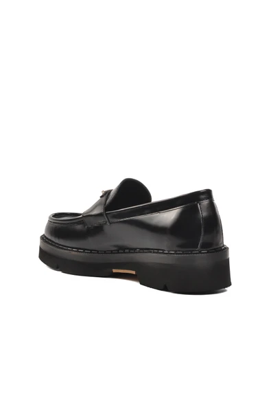 Aspor Siyah Açma Erkek Loafer Ayakkabı Premium - 4