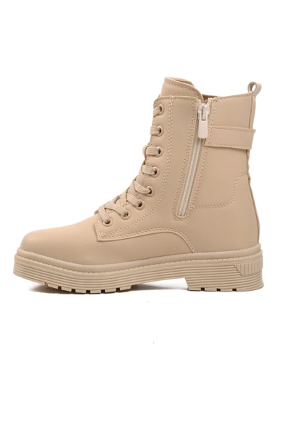 Aspor Bej İçi Polarlı Kız Çocuk Bot - Resim 2