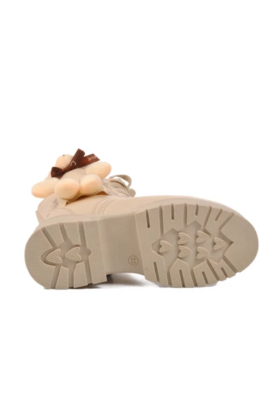 Walkway Bej İçi Kürklü Kız Çocuk Bot - Resim 5
