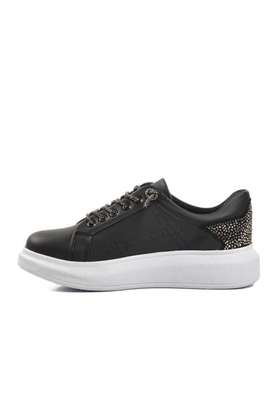 Aspor Siyah Beyaz Kadın Sneaker - 2
