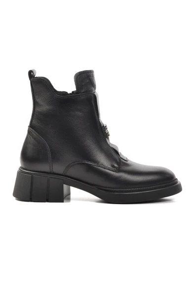 Voyager Siyah Kadın Topuklu Bot