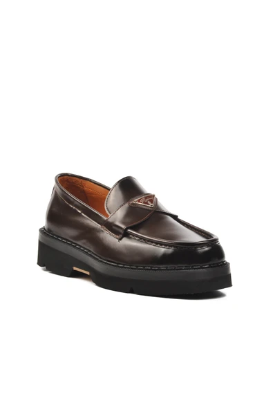 Aspor Kahve Açma Erkek Loafer Ayakkabı Premium - 3