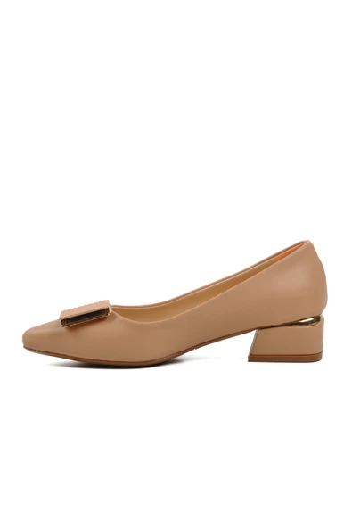 Aspor Nude Nut Kadın Abiye Ayakkabı - 2