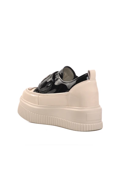 Guja Siyah Kadın Spor Ayakkabı Sneaker - Resim 4