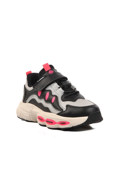 Pepino Gri Siyah Çocuk Spor Ayakkabı - 3