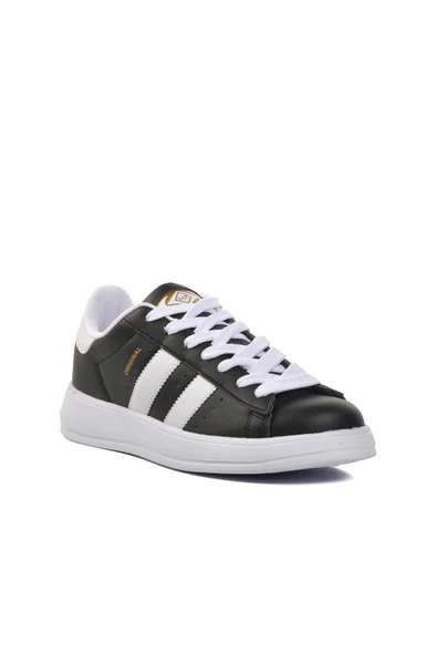 Aspor Siyah Beyaz Unisex Spor Ayakkabı - 3