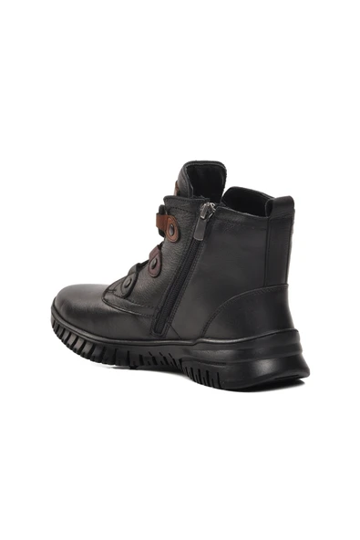 Voyager Siyah Kadın Bot - Resim 4