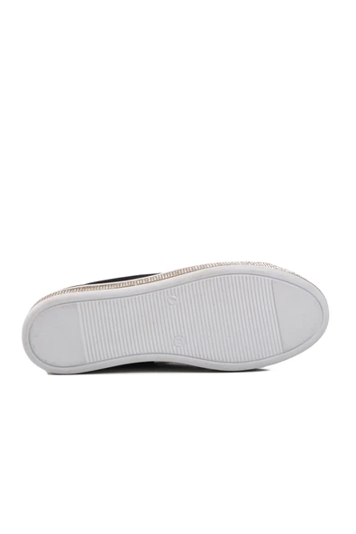 Aspor Siyah Rugan Kadın Sneaker - 5