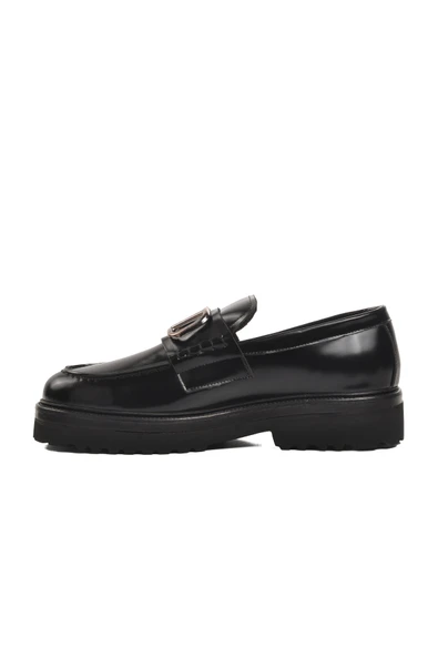 Aspor Siyah Açma Erkek Loafer Ayakkabı Premium - 2
