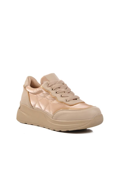 Aspor Bej Kadın Sneaker - Resim 3