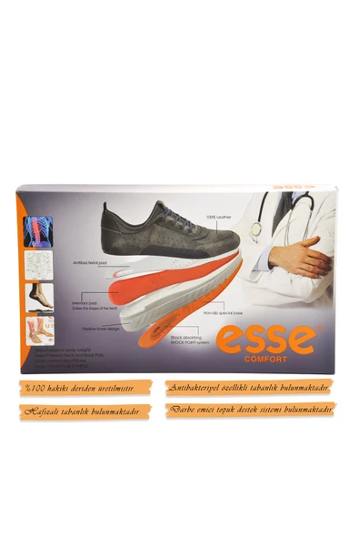 Aspor Siyah Erkek Günlük Ayakkabı - Resim 5