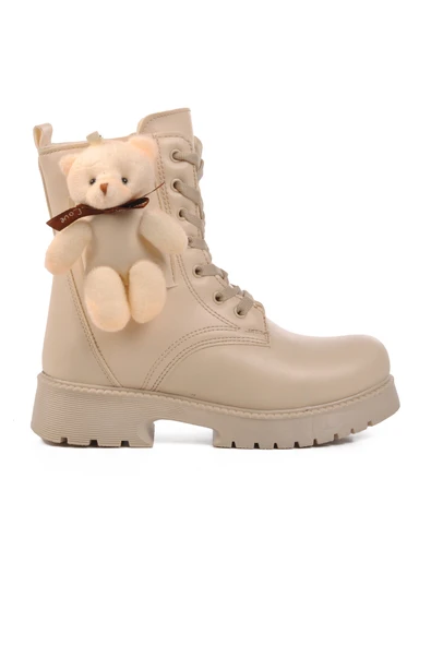 Walkway Bej İçi Kürklü Kız Çocuk Bot ürün görseli