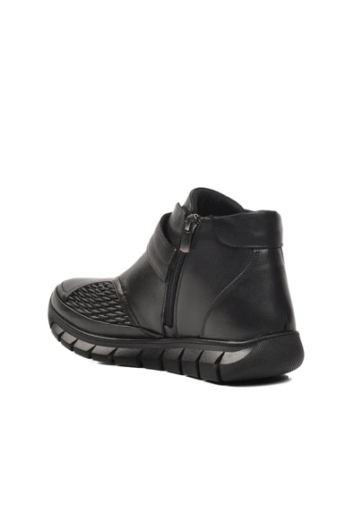 Voyager Siyah Kadın Bot - Resim 4