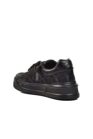Aspor Siyah Siyah Erkek Sneaker - 4