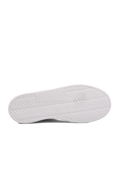 Aspor Beyaz Bağcıklı Unisex Sneaker Ayakkabı - 5