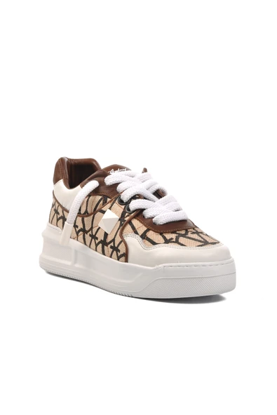 Aspor Kahve Beyaz Erkek Sneaker Premium - Resim 3