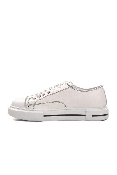 Aspor Beyaz Floter Erkek Sneaker Ayakkabı Premium - 2