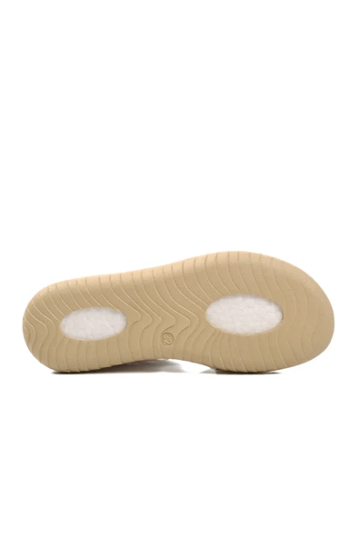 Aspor Beyaz Çocuk Düz Sandalet - 5