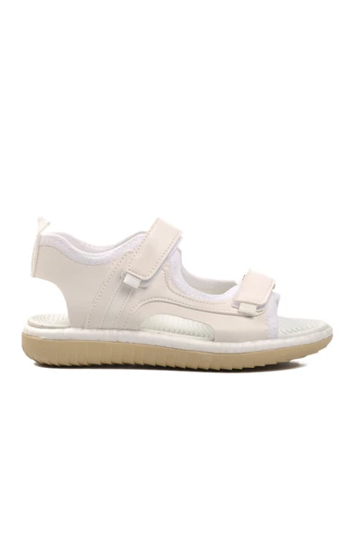 Aspor Beyaz Çocuk Düz Sandalet