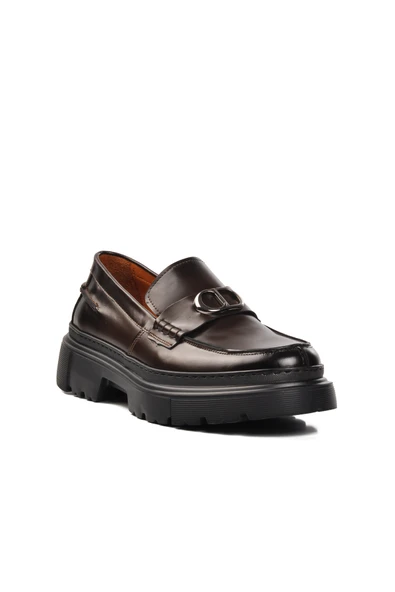 Aspor Kahve Açma Erkek Loafer Ayakkabı Premium - 3
