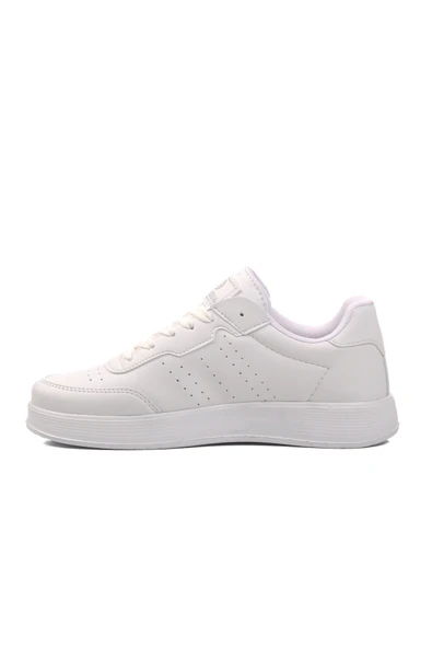 Aspor Beyaz Bağcıklı Unisex Sneaker Ayakkabı - 2
