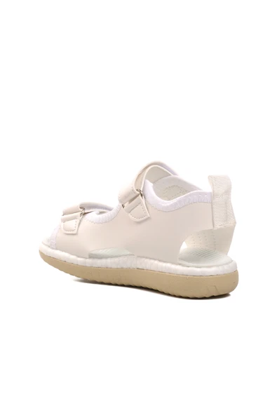 Aspor Beyaz Erkek Çocuk Düz Sandalet - 4