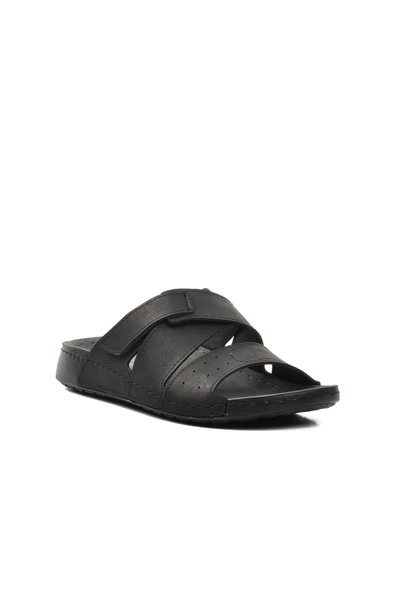 Aspor Siyah Erkek Terlik - Resim 3