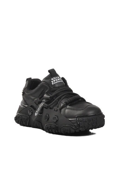 Guja Siyah Kadın Spor Ayakkabı Sneaker - 3