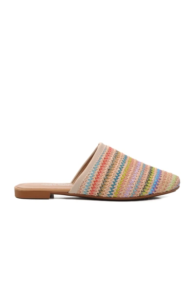 Aspor Renkli Kadın Ev Terliği DAR KALIP - 2