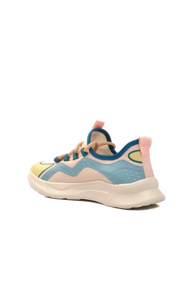 Guja Bej Kadın Spor Ayakkabı Sneaker - Resim 4