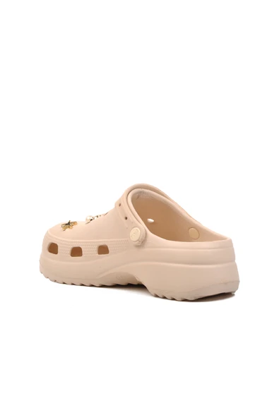 Aspor Ekru Bej Kadın Sabo Terlik - 4