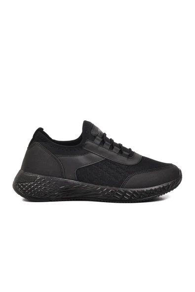 Aspor Siyah Unisex Spor Ayakkabı
