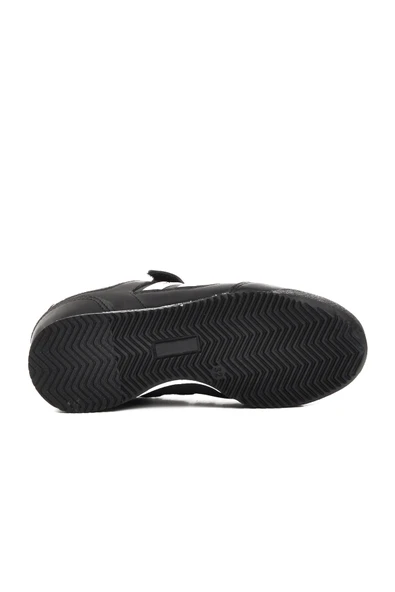 Walkway Siyah Beyaz Çocuk Spor Ayakkabı - 5