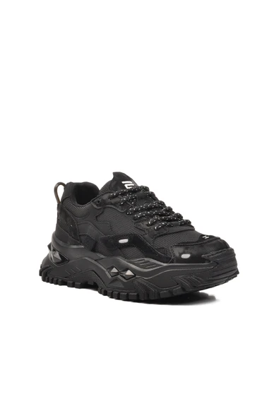 Guja Siyah Kadın Spor Ayakkabı Sneaker - 3