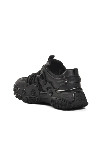 Guja Siyah Kadın Spor Ayakkabı Sneaker - 4