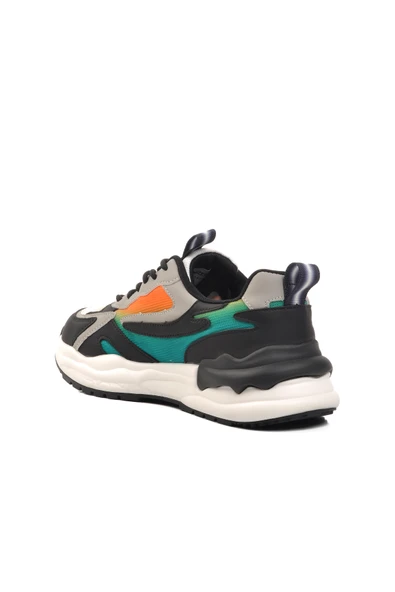 Bulldozer Siyah Erkek Spor Yürüyüş Ayakkabısı - 4