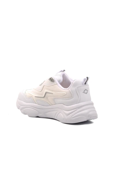 Aspor Beyaz Kadın Spor Ayakkabı Sneaker - 4