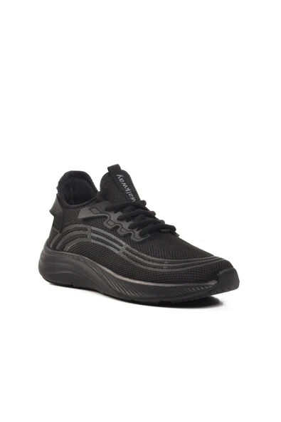 Walkway Siyah Siyah Erkek Yürüyüş Ayakkabısı - 3