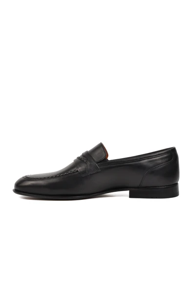 Aspor Siyah Erkek Loafer Ayakkabı Premium - 2