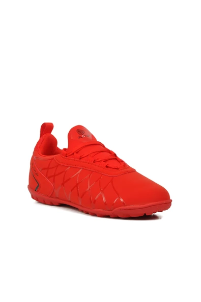 Playup Kırmızı Bilekten Lastikli Unisex Halı Saha Ayakkabısı - 3