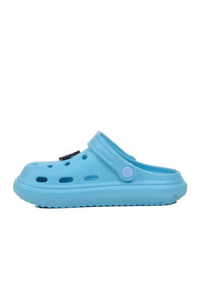 Aspor Mavi Unisex Sabo Çocuk Terlik - 2