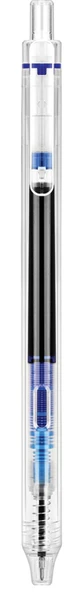WRITECH W-927 BASMALI ROLLER 0,5MM KALEM (MAVİ-SİYAH-KIRMIZI) - 120'Lİ STAND - 2