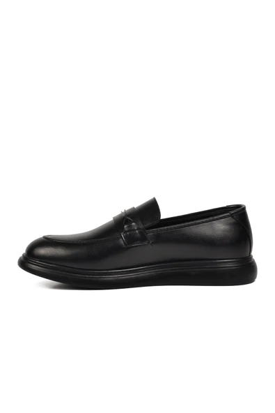 Aspor Siyah Erkek Loafer Ayakkabı - 2