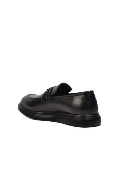 Aspor Siyah Erkek Loafer Ayakkabı - 4