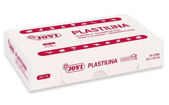 JOVI 70U 50GR KURUMAYAN OYUN HAMURU PEMBE - 30'LU KUTU - Resim 2